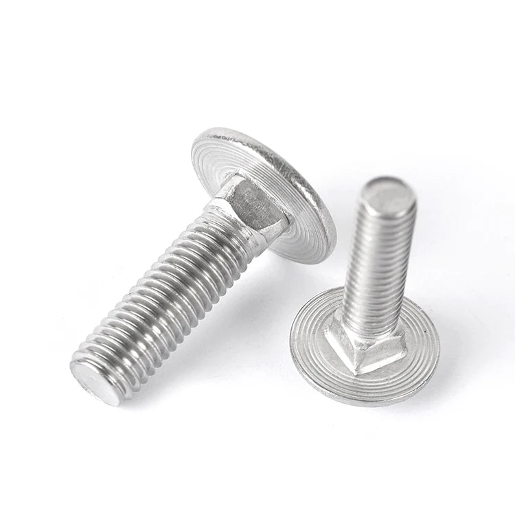 Dongji Stainless Steel Bolt Round Head Stainless Steel Carriage Bolt Garden Furniture Bolts