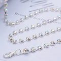 Mask Chain Holder Multi Colors Bling Crystal Rhinestone Face Mask Eye Glass Chain