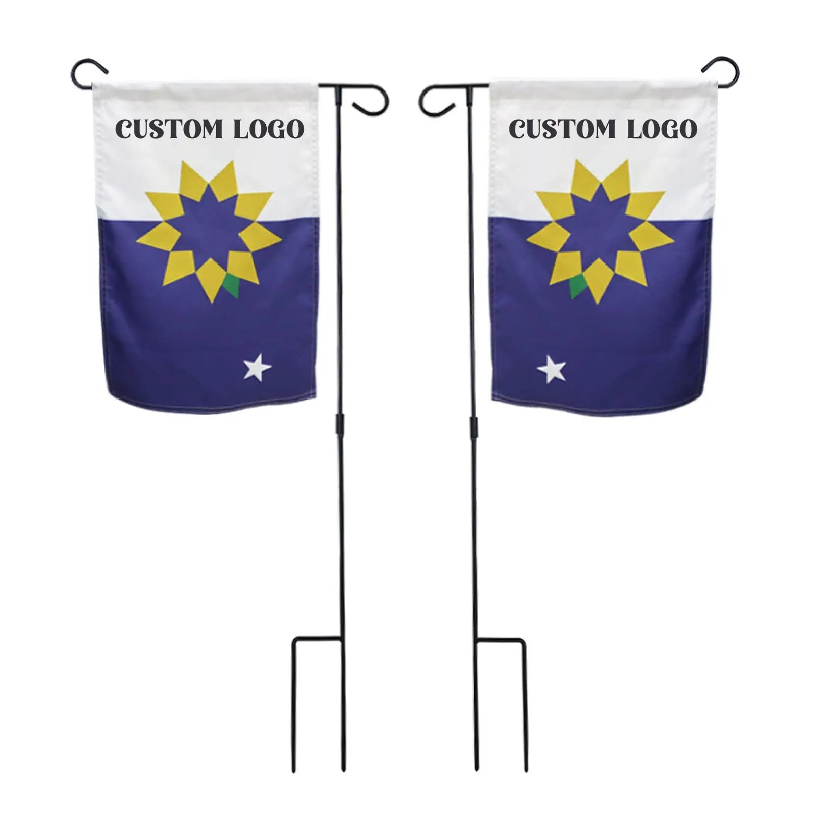 2022 Hot Sale Wholesale Beach Garden Flag Heavy Duty Garden Flag for Outdoor Yard