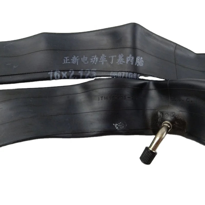 Wholesale 16\" X 2.125\" Bicycle Inner Tube for BMX Mountain Bikes Road Bicycles Kids' Bikes Made of Rubber