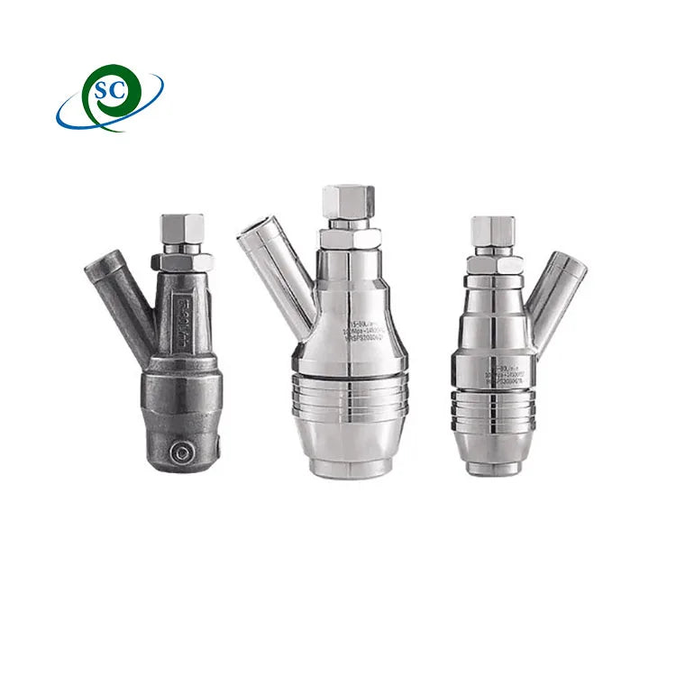 CS Stainless Steel Pressure Washer Wet Sand Blasting Gun Wand Lance Hose High Pressure Cleaner Water Sandblaster Nozzle