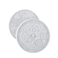 DIY Map Gear Index Dial Clock Mold Dial Silicone Mold Resin Making Clock Resin Art Silicone Mould Epoxy Crystal Dripping Molding