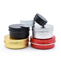 5ml-200ml Colorful Silver Aluminum Cosmetic Lipstick Jar Empty Recyclable