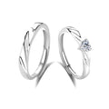 FDJZ-267 925 Sterling Silver Rings for Women Girls Fashion Promise Ring Jewelry Mens Ring Couples Wedding Bands