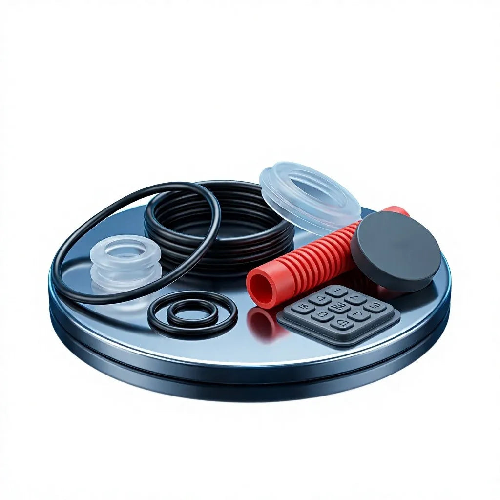 Professional Custom Precision Mold OEM  Injection Molding Parts Precision Silicone Rubber Molded Parts Maker