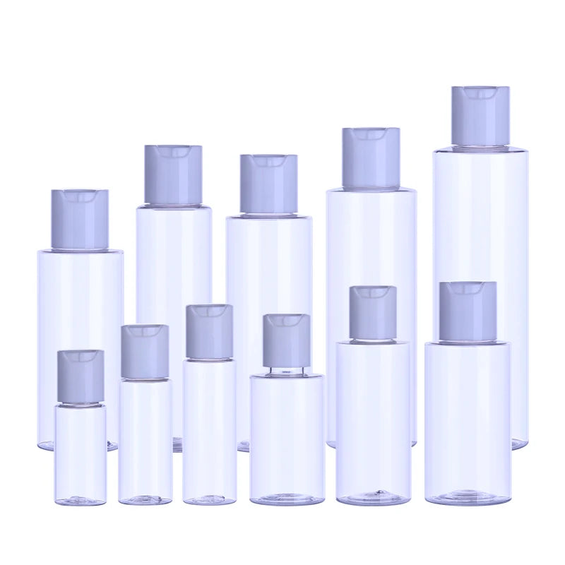 20ml 25ml 30ml 50ml 60ml 80ml 100ml 120ml 150ml 200ml Transparent Plastic Bottle for Lotion Body