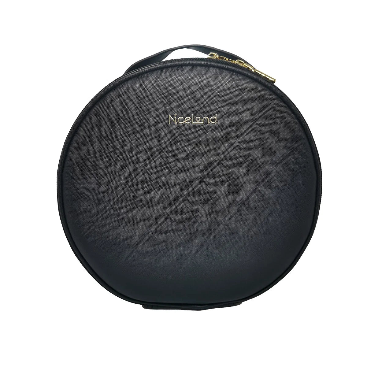 Large Capacity Portable Travel Cosmetic Storage Bag Round Makeup Bag with LED Light Round Mirror Makeup Mirror Product Category