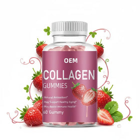 Aeglewell OEM Private Label Vitamin and Supplements Vegan Biotin Collagen Gummies Hair Skin Nails