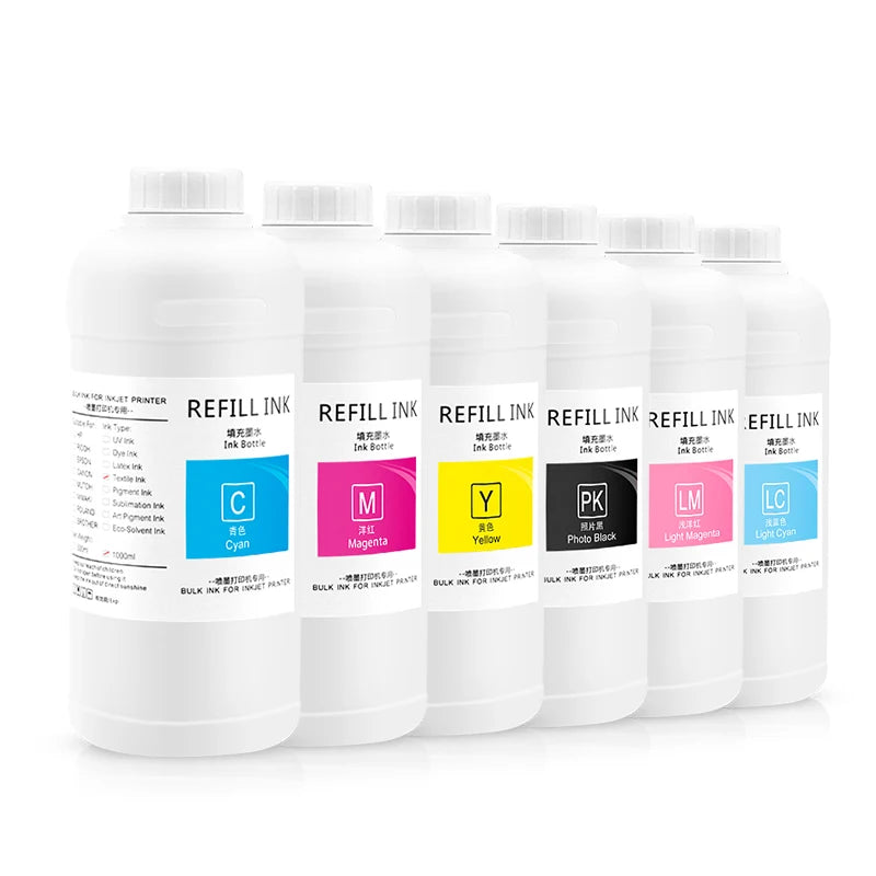 Ocbestjet 6 Colors L805 Art Paper Ink for EPS P50 T50 L100 L110 L200 L210 L355 L800 L805 L810 L1800 Printers