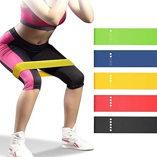 Customized logo From 50 Set Fitness Latex Mini Loop Customized Resistance Exercise Band Pull up Bands Set Custom Logo