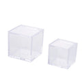 Wholesale High Quality Custom Made Plastic Storage Boxes s Cube Small Acrylic Box