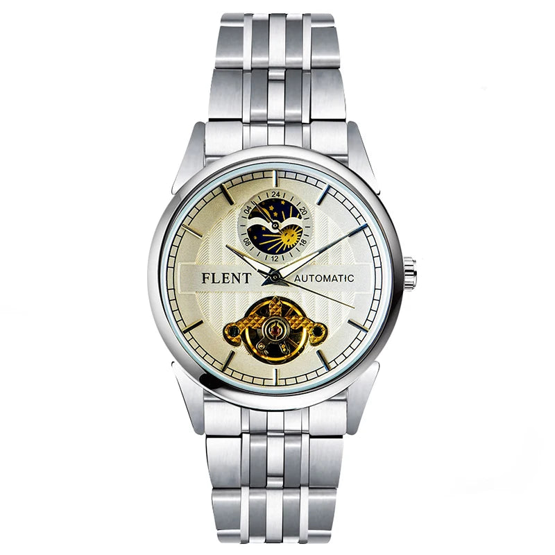 Good Performance Custom Logo 3 ATM Waterproof Automatic Diver Dive Mechanical Man Mens Tuna Calendar Watch Wristwatches Case Men