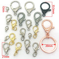 New Swivel Clasps Lanyard Snap Hook Metal Swivel Lanyard Snap Hook Lobster Claw Clasp
