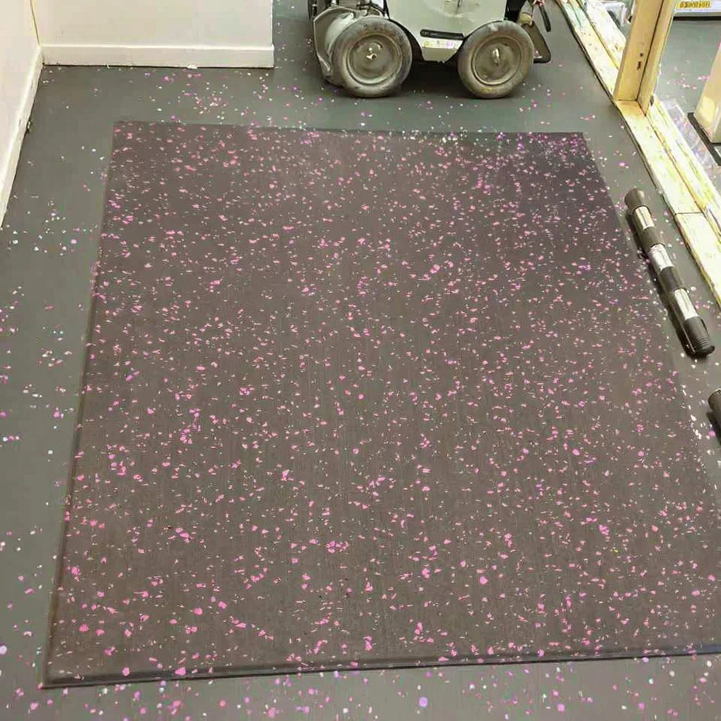 Custom 15mm EPDM Rubber Mats Durable Anti-Slip Outdoor Gym Sports Equipment Flooring Custom Cutting Service for Shooting Ranges
