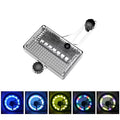 Solar Bike Wheel Lights Waterproof LED Bicycle Spoke Lights Safety Tire Lights Flash MTB Cycling Induction Lamp Bike Accessories