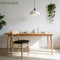 Luxury Dinning Kitchen Chair Indoor Home Leather Upholstered Furniture Modern Restaurant Dining Chairs With Wooden Metal