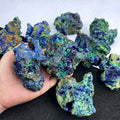 Wholesale Meditation Natural Blue Azurite and Malachite Crystal Mineral Azurite/Malachite