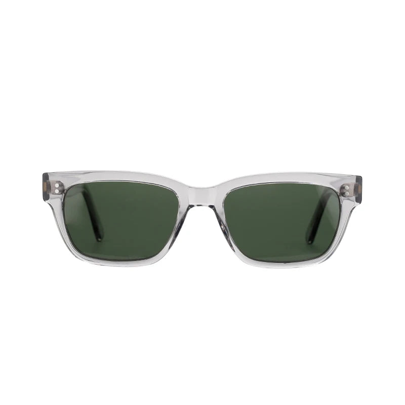 Trending Custom Label Fashionable Woman Sunglasses with Transparent Acetate Frame and Tac Lenses