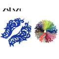 Wholesale Custom Polyester Guipure Embroidery Lace Appliques Patches Multiple Sustainable Colors for Clothing Customization