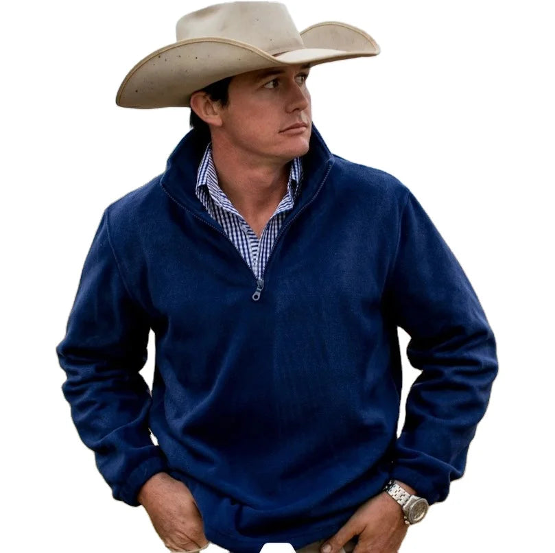 Wholesale Men Winter Polar Fleece Jacket Outdoor Wear Soft Shell Jacket Comfortable Polar Men Polar Fleece Work Shirt