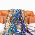 Glass Beadsdiamond Round Loose Beadscrystal Glass Beads Full Color Range Glass Beads