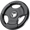 Free Weight 5kg 10kg 12.5kg 25KG Black Barbell Plates Discs for Lifting and Strength Training Solid Cast Iron Core Weights