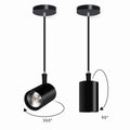 Flexible Aluminum Ceiling Surface Mount Custom Hanging LED COB Track Light Pendant with Modern Design for Dining & Living Rooms