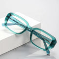 Jiuling Eyewear Insert Cp Core Legs Candy Color Rectangle Tr90 Frame Blue Light Blocking Glasses Frame Eyeglass Lentes De Sol