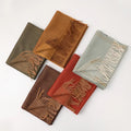 Unique New Design Arrival Double Side 100% Pure Cashmere Winter Tassel Solid Color Mens Scarf 30x164cm Plain Woven