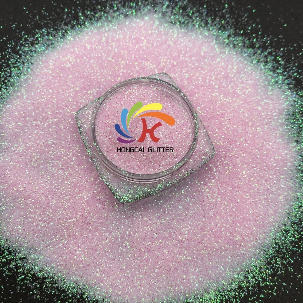 Rainbow Pink Color Iridescent Fine Glitter Wholesale Polyester Glitter Powder for Crafts and Arts Tumbler Glitter