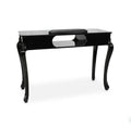 Modern Eco-friendly Wooden Beauty Salon Workstation Black Suction Nail Manicure Table Dust Collector Vent Prosthetic Portable