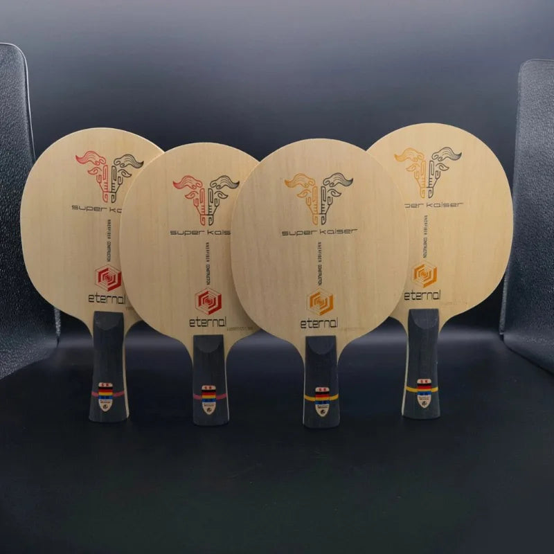 Super Kaiser Eternity Series for Professional Table Tennis Paddle Carbon Offense Blade Carbon Fiber Bottom 7-Ply Baseboard
