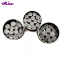 Xmlivet 14mm Grey Color Jassinry 10layers Tips S/M/H Pool Billiards Cue Tips Billiards Accessories