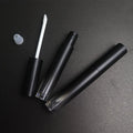 Yueshunxing 3.5ml Gradient Black Round Frosted Bottle Private Label Cosmetic Container Packaging Empty Lip Gloss Tube