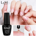 Ibdgel Nail Tips Glue Gel 15ml Multifunction Easy Widely Used Nail Gel Glue Base Coat Diamond Stick Glue