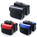 Bicycle Two-sided 3-in-1 Bags Bicycle Rack Tube Bags Mountain Bike Upper Pipe Bag