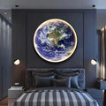 Bedroom Dining Living Room Corridor Stairway Aisle Office Indoor Light LED Modern Moon Earth Ceiling Light Wall Lamps