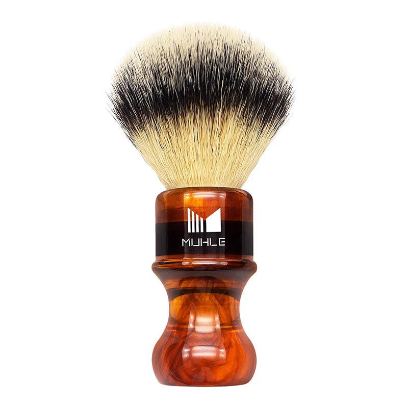 JDK 1PC Soft Synthetic Hair Resin Handle Barber Salon Beard Shaving Brushes for Men