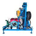 150m 100m Portable Water Well Drilling Rig with Diesel Engine