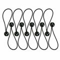 Tie Strapping Elastic Rubber Ropes With Black Plastic Bungee Ball Head Binding Luggage Rope Tent Trampoline