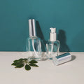 High Quality  30ml 50ml Pump GLASS Lotion Bottles Cosmetic Packaging for Skin Care
