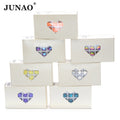 JUNAO Wholesale Boxes Packing Sew on K9 Crystal Stones Navette Glass Strass Sew on Flatback Rhinestones for Wedding Decoration