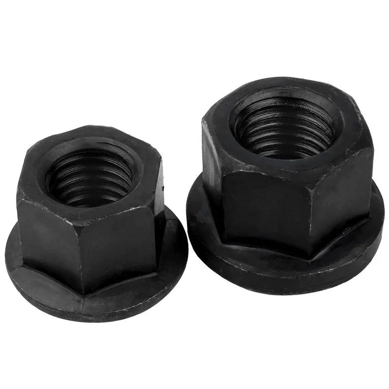 M24 M26 M27 Mould Die Fasteners Accessary Heavy Hex Flange Nut Din6331 Hexagon Collar Nut Flange Nut Supplier
