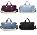 Multi Function Luxury Oxford Waterproof Outdoor Gym Fitness Basketball Sport Travel Duffle Bag Set with Shoe Compartment for Men