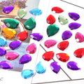 Wholesale Manufacturer Resin Waterdrop Rhinestones Plastic Stone Dress Sets for Shoes Jewelry Bags Clasp Brooch Design