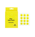 12 Dots Star Shape Yellow Colour  Acne Patches  Hydrocolloid Plaster Pimple Master Invisible Removing Blemish Patch