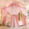 The New Palace Princess Wind Bed Curtain Is Light-proof Dust-proof Warm and One-piece Bed Curtain