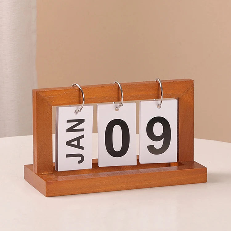 Wholesale Factory Cheap Wooden French Wood Birthday Calendar Desk for Classic Standing Everyday Use