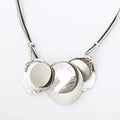 TongLing Necklace European and American Exaggerated High-end Fashion Niche Necklace Interlocking Multi-circle Pendant