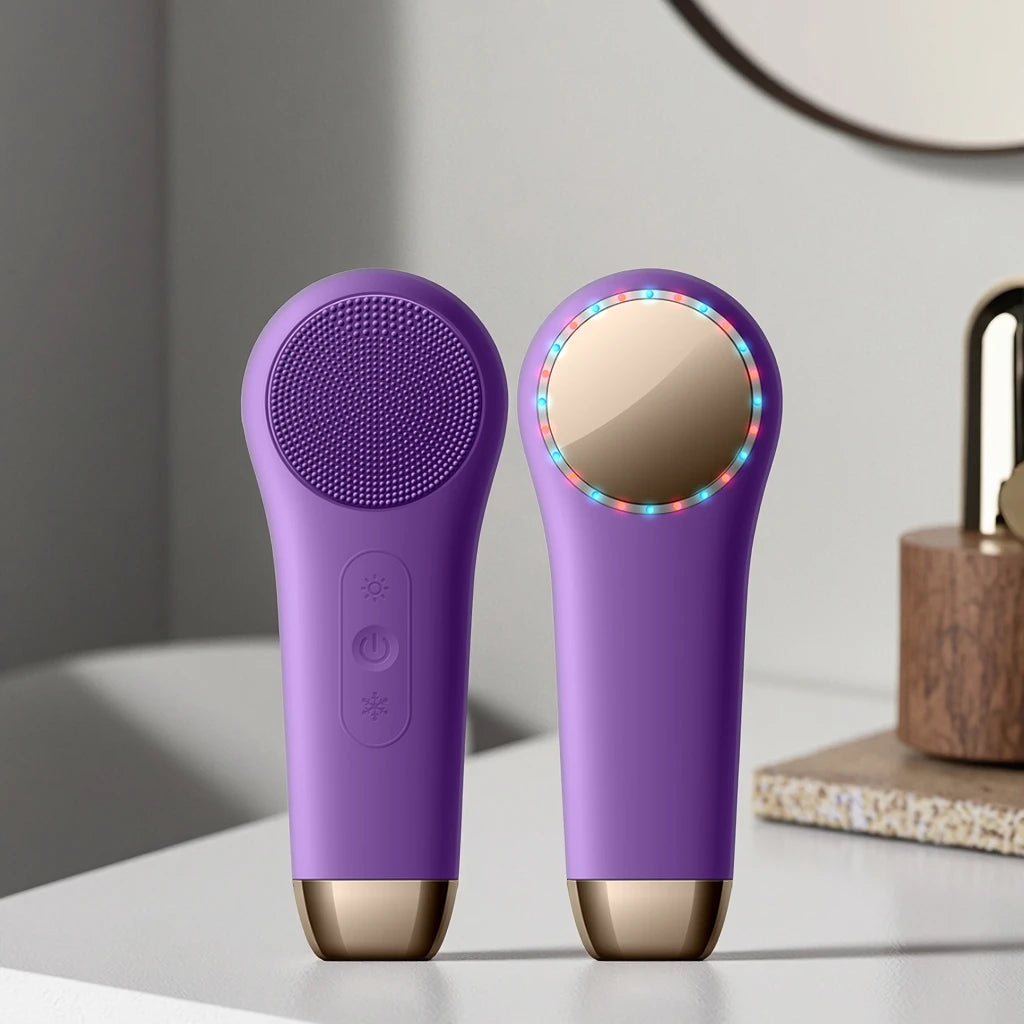 Newest Customized Waterproof Silicone Sonic Facial Cleansing Brush Wholesale Exfoliating Face Cepillo De Limpieza Pore Cleaner